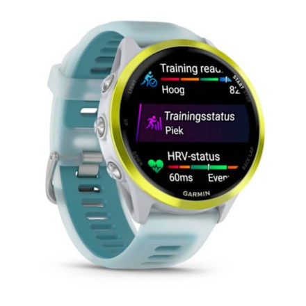 Часы Garmin ForeRunner 570, 47mm (Whitestone/Turquoise)