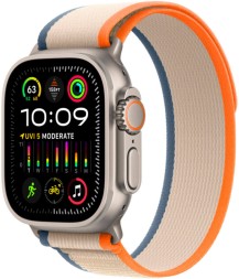 Apple Watch Ultra 2 GPS + Cellular, 49 мм ремешок Trail (оранжевый/бежевый), размер S/M