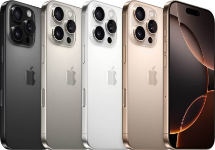 Смартфон Apple iPhone 16 Pro Max 512GB натуральный титан