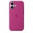 Чехол накладка для iPhone 16 Plus Silicone Case with MagSafe Fuchsia