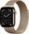 Часы Apple Watch Series 11, 42 mm, Gold Titanium Case with Gold Milanese Loop