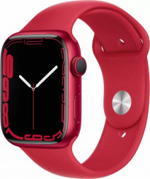 Часы Apple Watch Series 7 41 мм (красный)