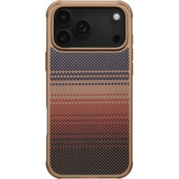 Чехол для iPhone 17 Pro Max Pitaka Aramid ProGuard Case (Sunset)