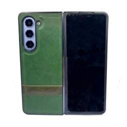 Чехол для Galaxy Z Fold 5 Puloka Classic (темно-зеленый)
