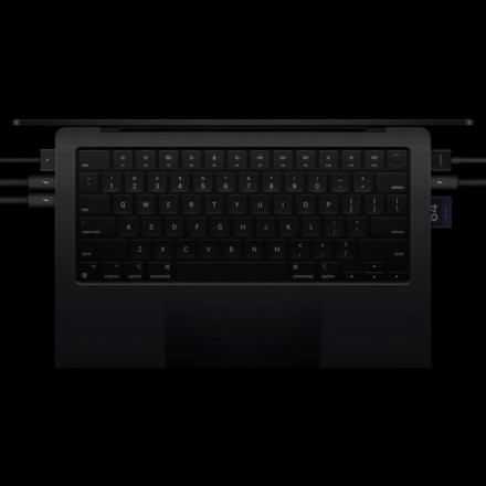 Ноутбук Apple MacBook Pro 16" M4 Max 16c CPU, 40c GPU, 64/1TB чёрный космос (2024)